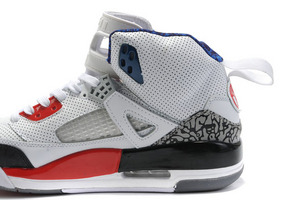 Women Jordan Spizike 3.5 Shoes - Red and White Black