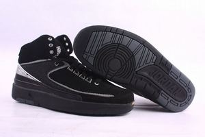 all black nike air jordan ii men shoes