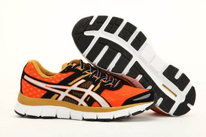 Women's Asics Gel Quik 33 Orange White Black Running Shoes