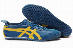 Asics Mexico 66 Deluxe Blue/Yellow Women's