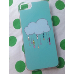 Чехол на Iphone 5 "Happy rain"