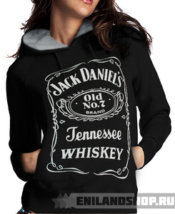 Чёрный балахон Jack Daniel`s