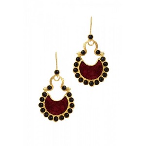 Ottoman Hands Textured Cazibe Earrings