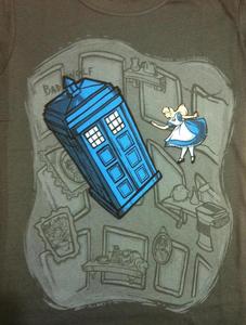 Alice in Wonderland Doctor Who Tardis