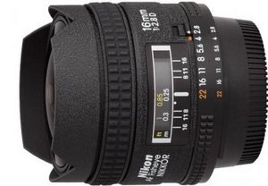 Nikon 16mm f/2.8D AF Fisheye-Nikkor