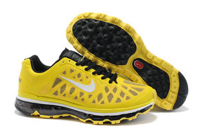 Nike Air Max 2011 Sonic YellowWhite-Black Mens Shoes