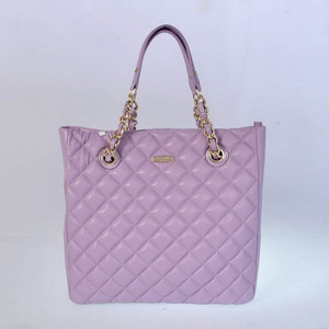 Kate Spade Gold Coast Sierra Quilted Leather Tote Handbag Purple