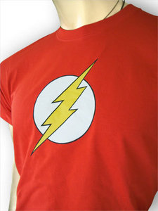 FLASH Comic Super Hero T-Shirt