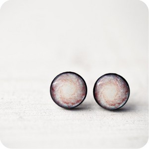 earrings Nebula Blue