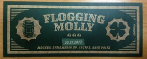 Билет на Flogging Molly