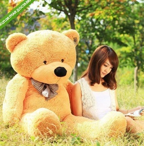 GIANT BIG CUTE 100CM BROWN PLUSH TEDDY BEAR HUGE SOFT TOY 100cm