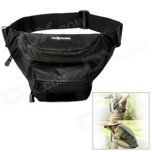 Free Soldier Leisure Waist Bag - Black (6L) - Free Shipping - DealExtreme