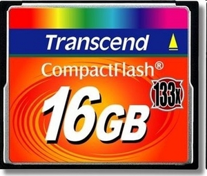 карта памяти Transcend CompactFlash 16гб 133х