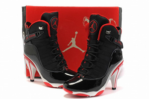 Nike Air Jordan 6Ring Heels Black/White/Red