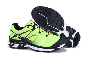 Salomon XT Wings 3 Trail Running Shoes Light Green Black