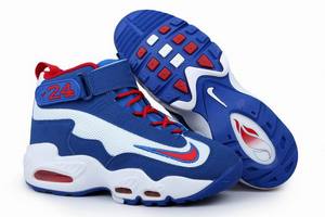 Air Griffey Max 1 White/Game Royal-Varsity Red Nike Mens Size Shoes