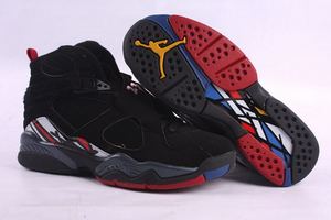 Nike Air Jordan 8 Retro Black/Red Men's