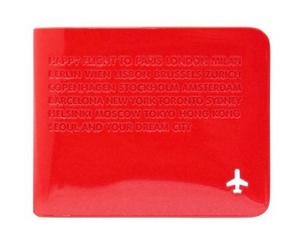 Alife Бумажник Skiny Wallet, красный