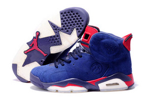 Suede Retro 6 University Red and Blue Shoes Releasing at Nike