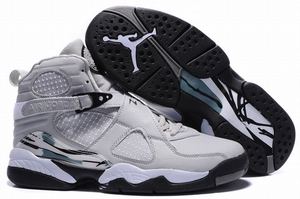 Nike Air Jordan 8 Retro Grey/Black Men's