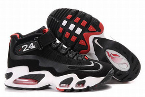 nike air griffey max 1 black white red youth sneakers