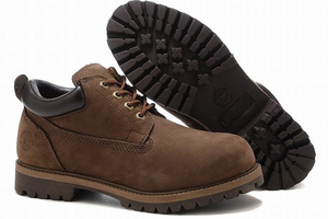 Mens Timberland Classic Work Boot Brown