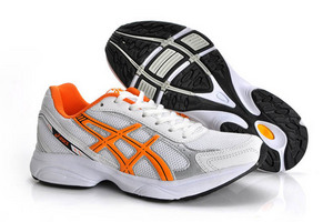 Mens Asics Gel Maverick 2 Whit Orange Shoes