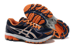 Mens Asics Gt-2170 Mens Running Trainers Blue Orange Shoes