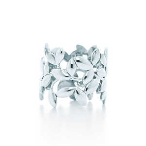 Tiffany Olive Leaf Band Ring