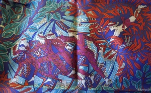 Really fancy this one from Hermes in deep blue and red colors