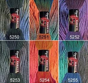 Пряжа HAND DYED VARIETE 75% шерсть суперуош 25% полиамид, 100 м, 100 гр.