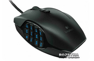 Мышь Logitech G600 MMO Gaming Mouse Black