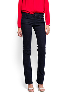 HIGH-WAIST BOOT-CUT JEANS