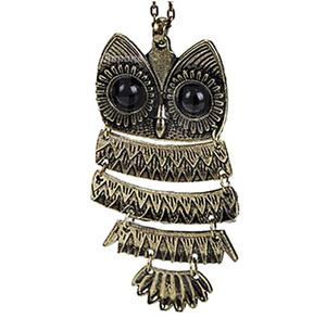 Оwl pendant necklace