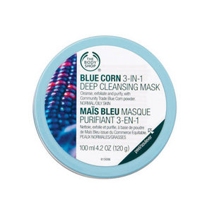 Blue corn 3 in 1 deep cleansing scrub mask