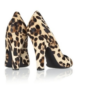 leopard pumps