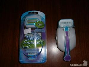 Бритвенный станок + лезвия Gillette Venus Embrace/Divine