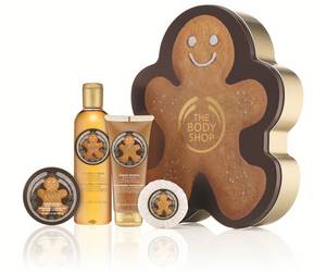 лимитированная коллекция "морозный имбирь", the body shop