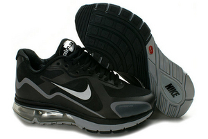 Mens Air Max Alpha Black White Shoes