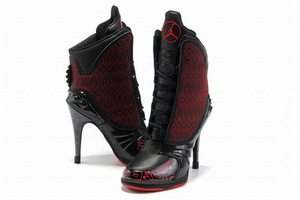 Nike Air Jordan 23 High Heels Black/Red