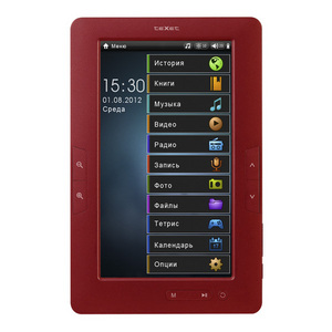 Электронная книга teXet TB-721HD 4Gb Red