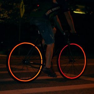 Reflective Bicycle Wheel Stripes