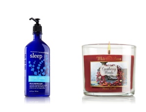 Средства и свечи из  Bath and Body Works (в т ч средства SPA из серии True Blue