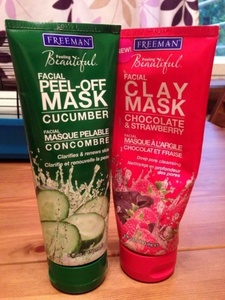 Freeman Facial clay mask, chocolate&strawberry