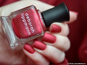 Лак Deborah Lippmann Red Silk Boxers 20228