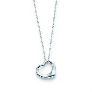 Open Heart Pendant. The Tiffany & Co