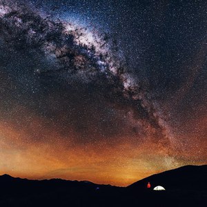 see the Milky way in the Himalaya