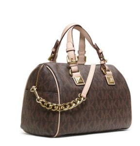 MICHAEL Michael Kors Medium Grayson Logo Satchel