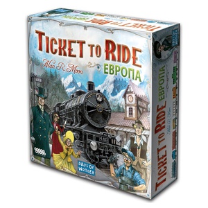 Настольная игра ticket to ride Европа