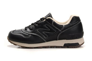 Womens new balance M1400LBK leather Black cream coloured Shoes